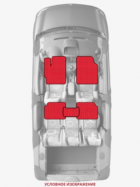 ЭВА коврики «Queen Lux» стандарт для Audi A5 Sportback (1G)